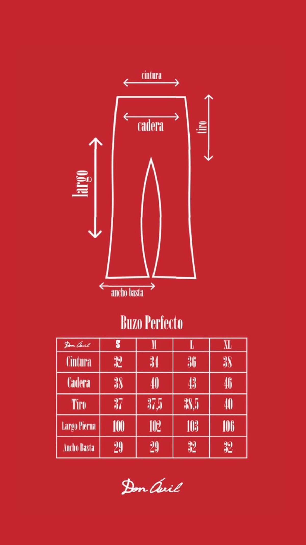 (PRE-VENTA) BUZO PERFECTO NEGRO